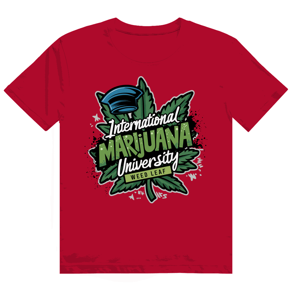 Heavy Cotton T-Shirt - Marijuana University | Division420®
