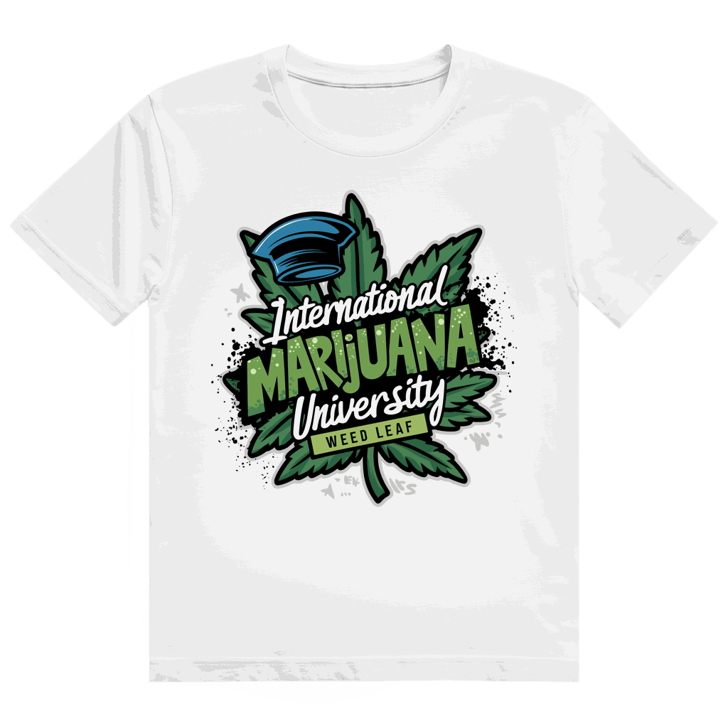Heavy Cotton T-Shirt - Marijuana University | Division420®