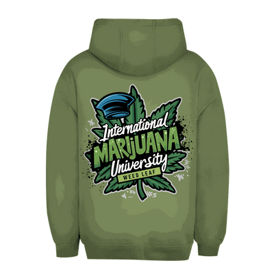 Unisex Oversize Hoodie - Marijuana University | Division420®