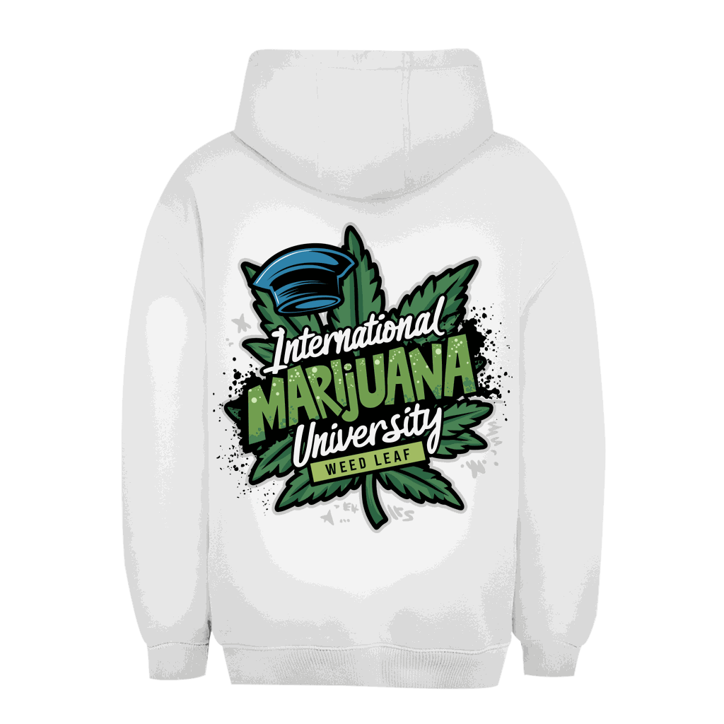 Unisex Oversize Hoodie - Marijuana University | Division420®