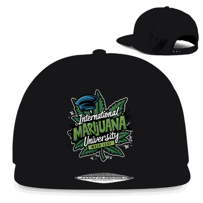 Snapback Rapper Cap - Marijuana University | Division420®