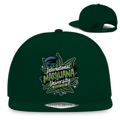 Snapback Rapper Cap - Marijuana University | Division420®