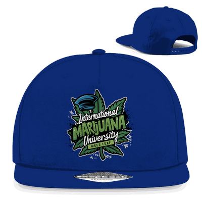 Snapback Rapper Cap - Marijuana University | Division420®