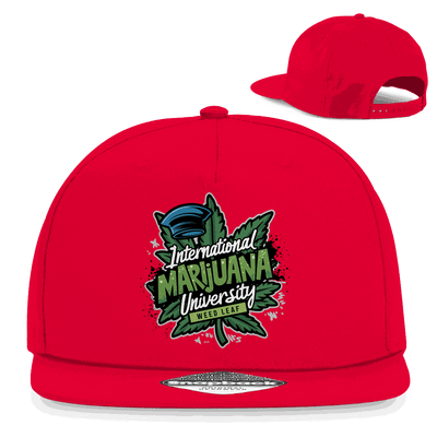Snapback Rapper Cap - Marijuana University | Division420®