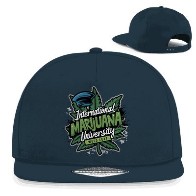 Snapback Rapper Cap - Marijuana University | Division420®