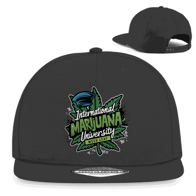 Snapback Rapper Cap - Marijuana University | Division420®