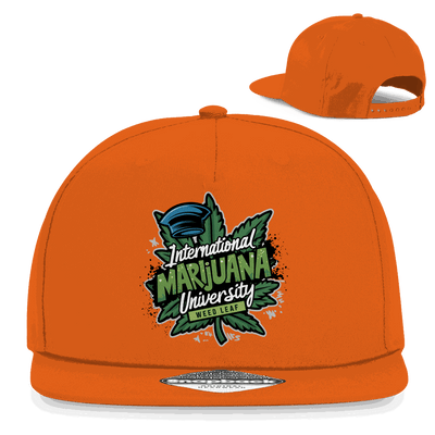 Snapback Rapper Cap - Marijuana University | Division420®
