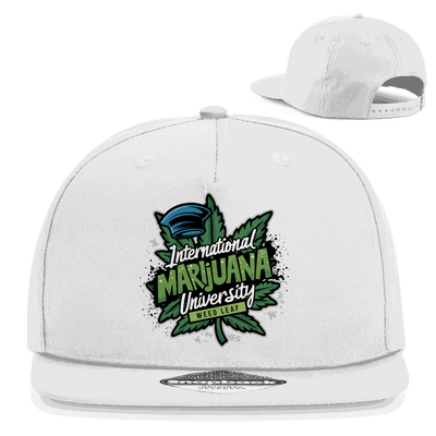 Snapback Rapper Cap - Marijuana University | Division420®