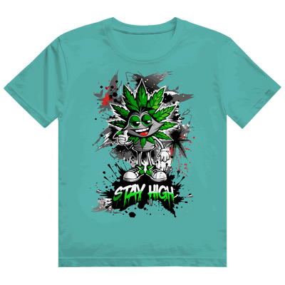 Size chart for Division420 Heavy Cotton T-Shirt Stay High unisex fit