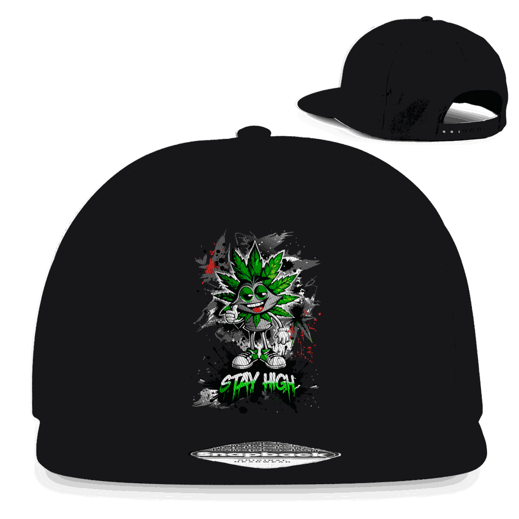 Snapback Rapper Cap - Stay High | Division420®