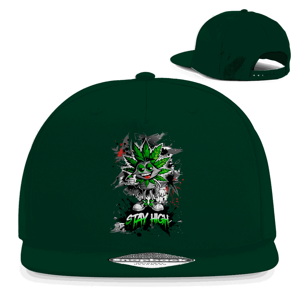 Snapback Rapper Cap - Stay High | Division420®