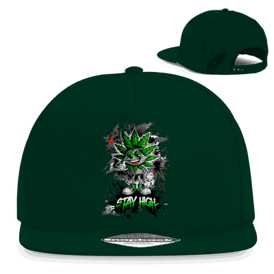Snapback Rapper Cap - Stay High | Division420®