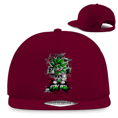 Snapback Rapper Cap - Stay High | Division420®