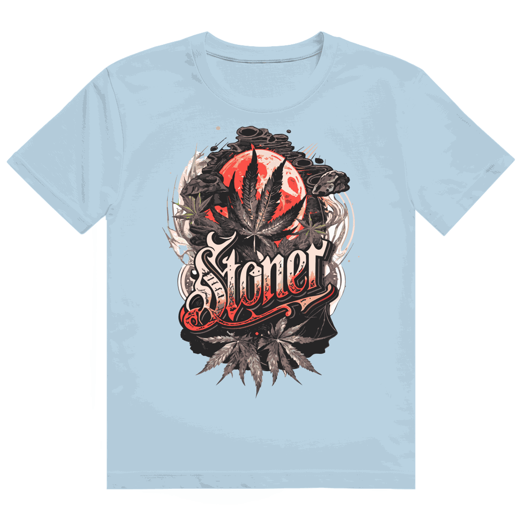 Heavy Cotton T-Shirt - Full Moon Stoner | Division420®