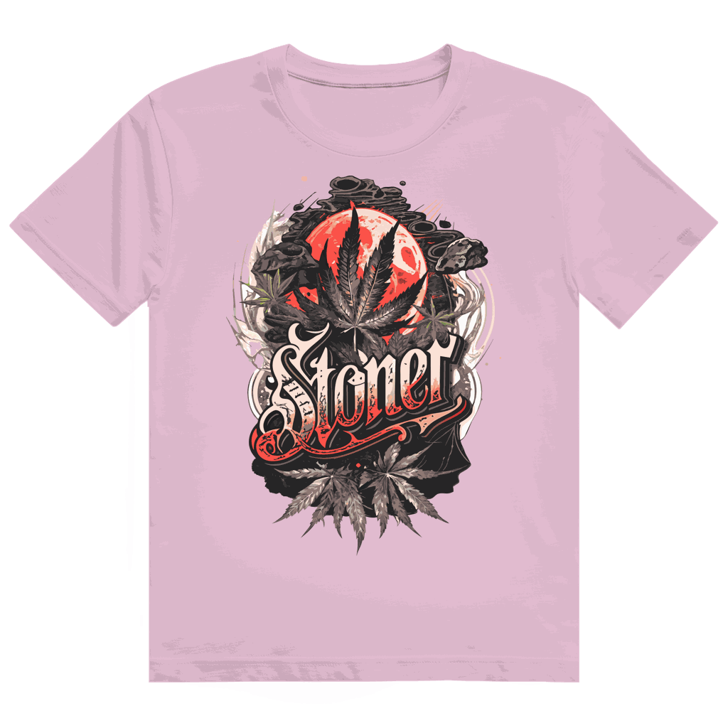 Heavy Cotton T-Shirt - Full Moon Stoner | Division420®