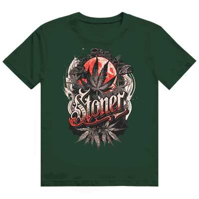 Heavy Cotton T-Shirt - Full Moon Stoner | Division420®