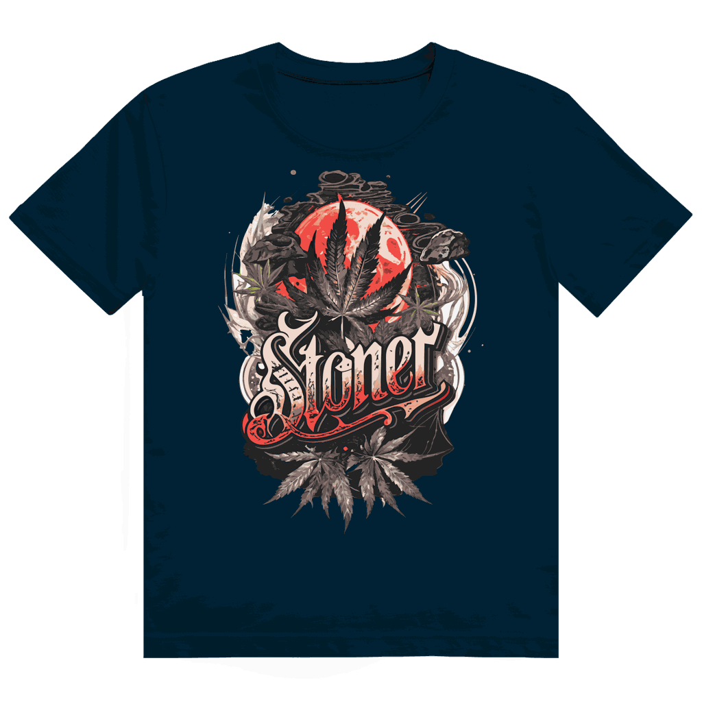 Heavy Cotton T-Shirt - Full Moon Stoner | Division420®