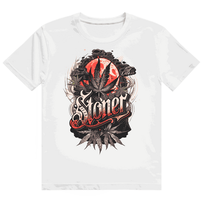 Heavy Cotton T-Shirt - Full Moon Stoner | Division420®