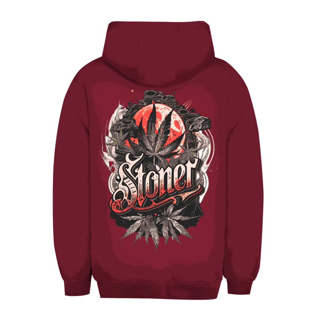 Unisex Oversize Hoodie - Full Moon Stoner | Division420®