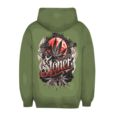 Unisex Oversize Hoodie - Full Moon Stoner | Division420®