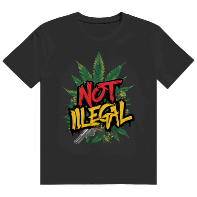 Heavy Cotton T-Shirt - Not Illegal | Division420®