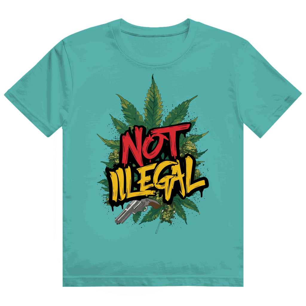 Heavy Cotton T-Shirt - Not Illegal | Division420®