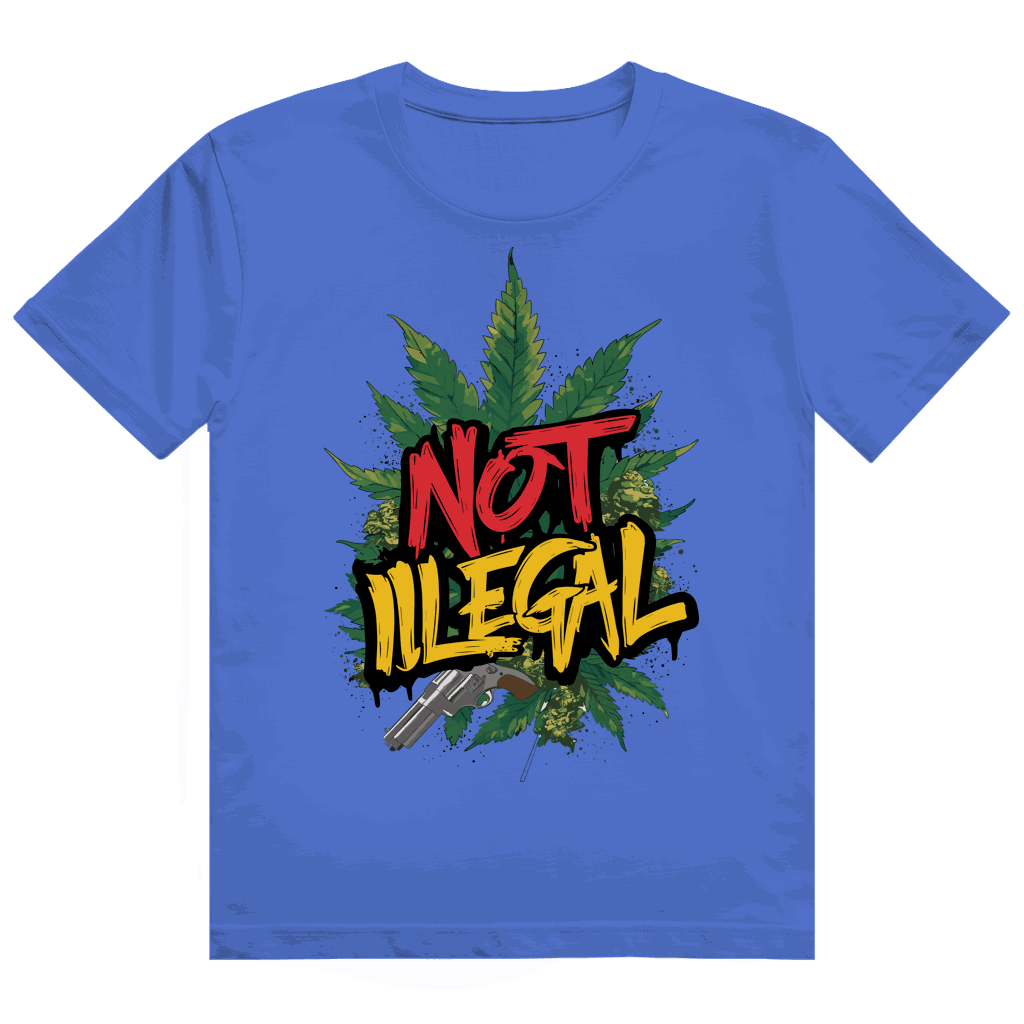 Heavy Cotton T-Shirt - Not Illegal | Division420®