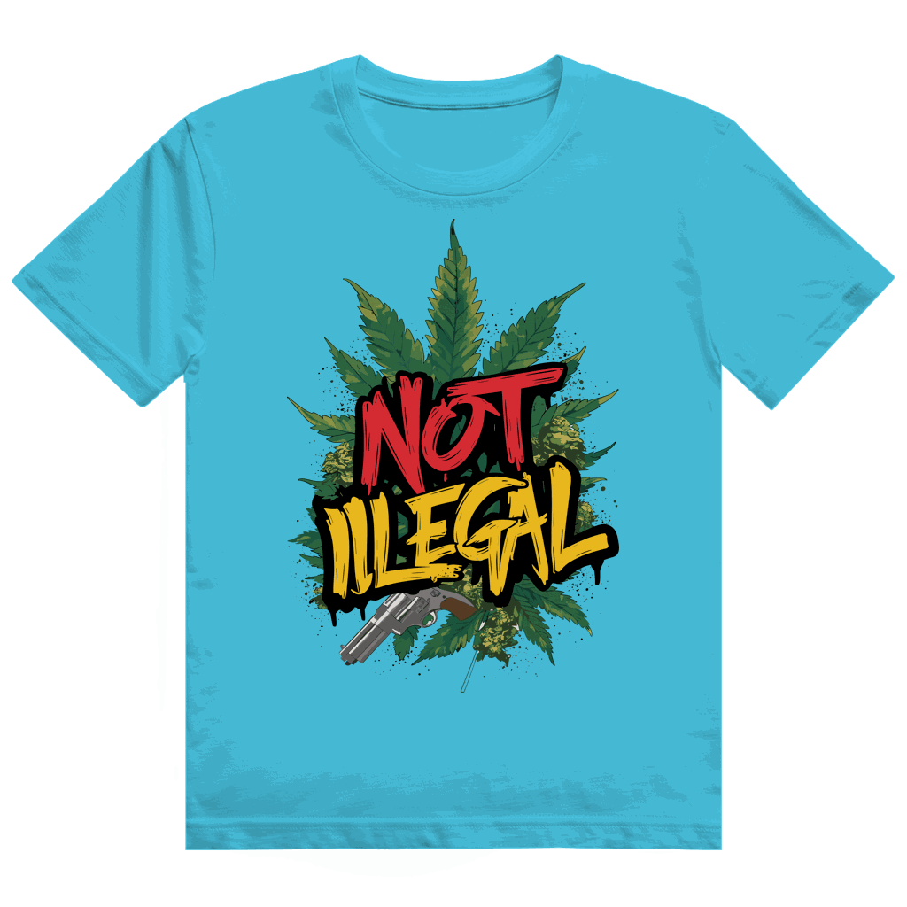 Heavy Cotton T-Shirt - Not Illegal | Division420®