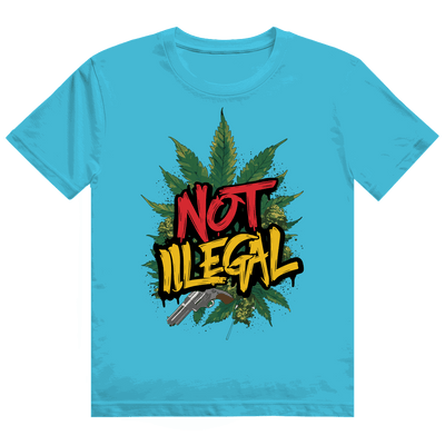 Heavy Cotton T-Shirt - Not Illegal | Division420®
