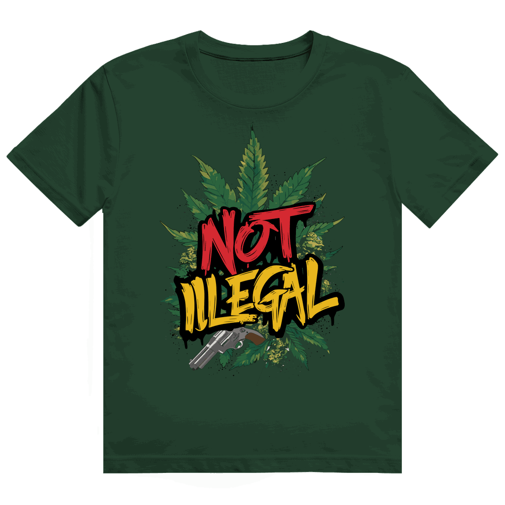 Heavy Cotton T-Shirt - Not Illegal | Division420®