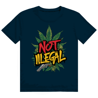 Heavy Cotton T-Shirt - Not Illegal | Division420®