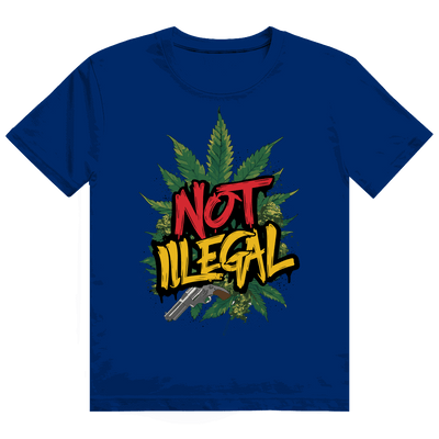 Heavy Cotton T-Shirt - Not Illegal | Division420®