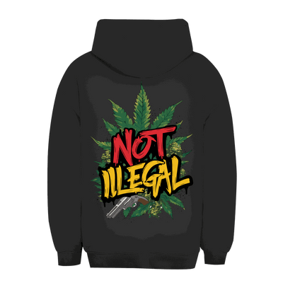 Unisex Oversize Hoodie - Not Illegal | Division420®