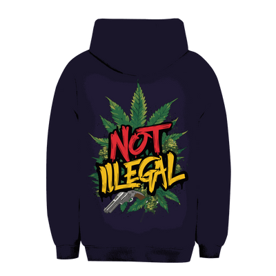 Unisex Oversize Hoodie - Not Illegal | Division420®