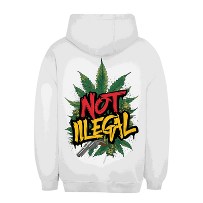 Unisex Oversize Hoodie - Not Illegal | Division420®