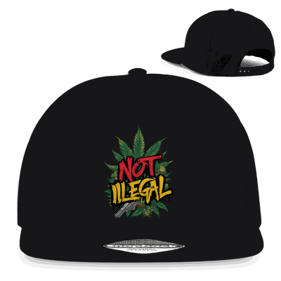 Snapback Rapper Cap - Not Illegal | Division420®