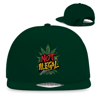 Snapback Rapper Cap - Not Illegal | Division420®