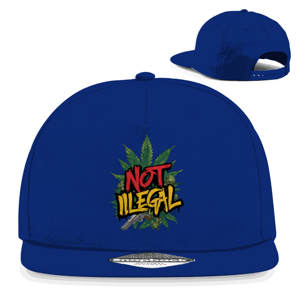 Snapback Rapper Cap - Not Illegal | Division420®