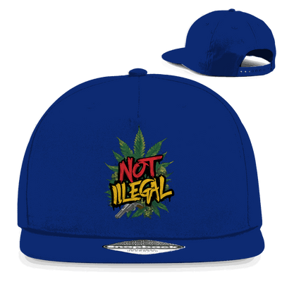 Snapback Rapper Cap - Not Illegal | Division420®