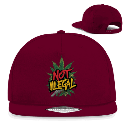 Snapback Rapper Cap - Not Illegal | Division420®