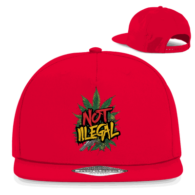 Snapback Rapper Cap - Not Illegal | Division420®