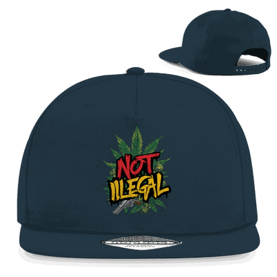 Snapback Rapper Cap - Not Illegal | Division420®
