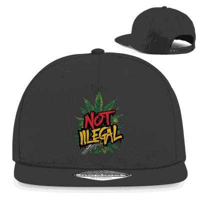 Snapback Rapper Cap - Not Illegal | Division420®