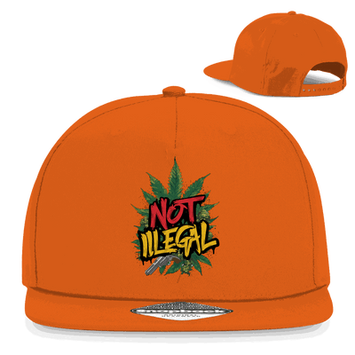 Snapback Rapper Cap - Not Illegal | Division420®