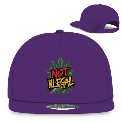 Snapback Rapper Cap - Not Illegal | Division420®