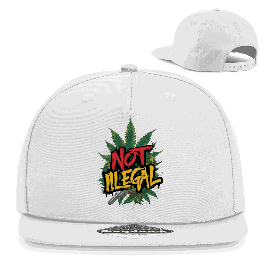 Snapback Rapper Cap - Not Illegal | Division420®