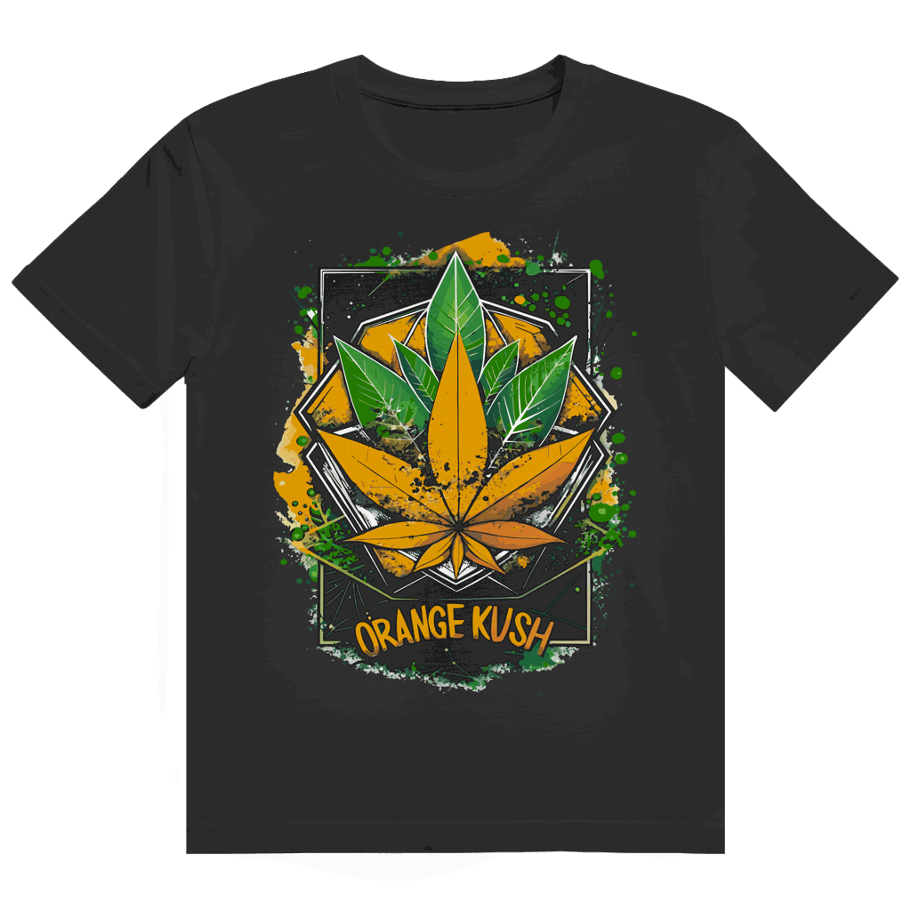 Heavy Cotton T-Shirt - Orange Kush | Division420®