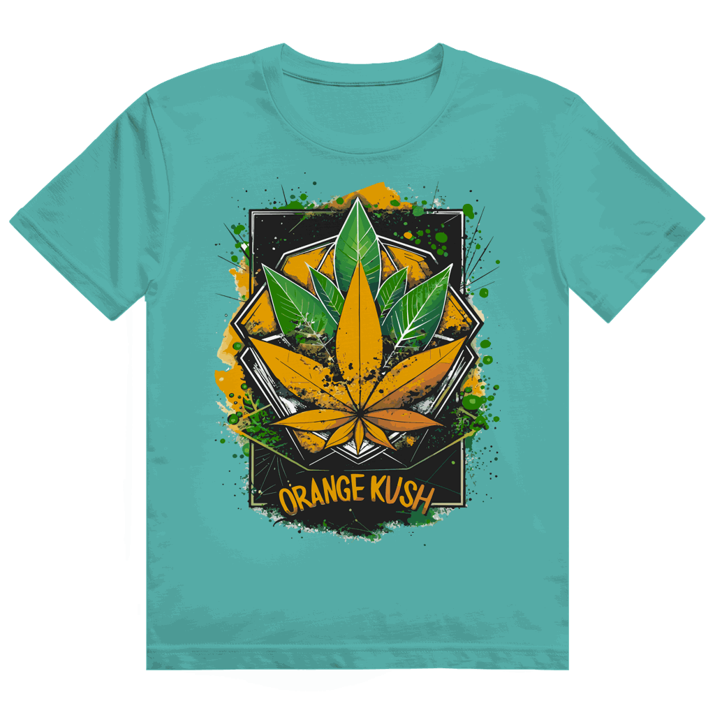 Heavy Cotton T-Shirt - Orange Kush | Division420®