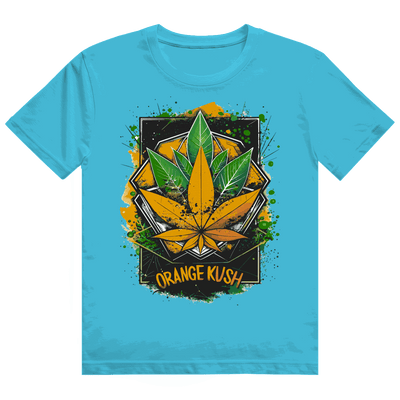 Heavy Cotton T-Shirt - Orange Kush | Division420®