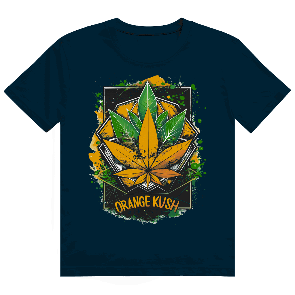 Heavy Cotton T-Shirt - Orange Kush | Division420®